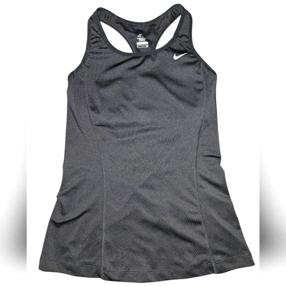 Nike Black Athletic Swoosh Bra Tank